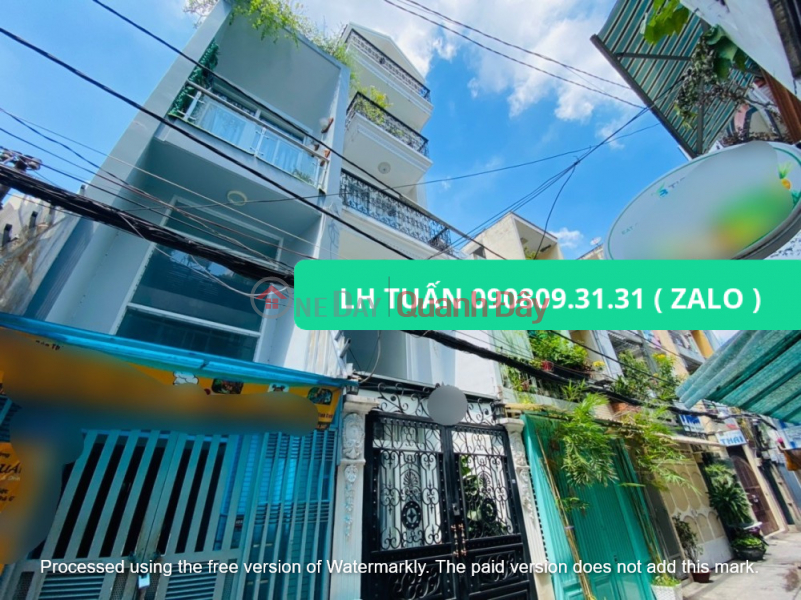 3131 - Bán Nhà P.07 Quận 3 Nam Kỳ Khởi Nghĩa 55M2, 5 Tầng , 4PN Giá 8 tỷ 8 Niêm yết bán