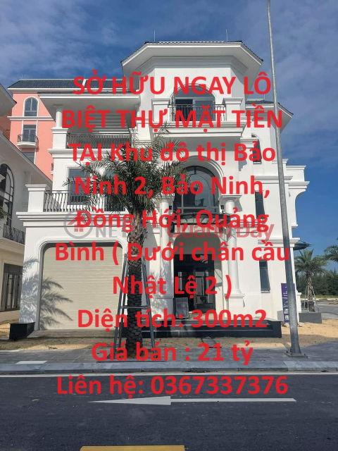 OWN A FRONT FRONT VILLA LOT NOW AT Bao Ninh 2 Urban Area, Bao Ninh, Dong Hoi, Quang Binh _0