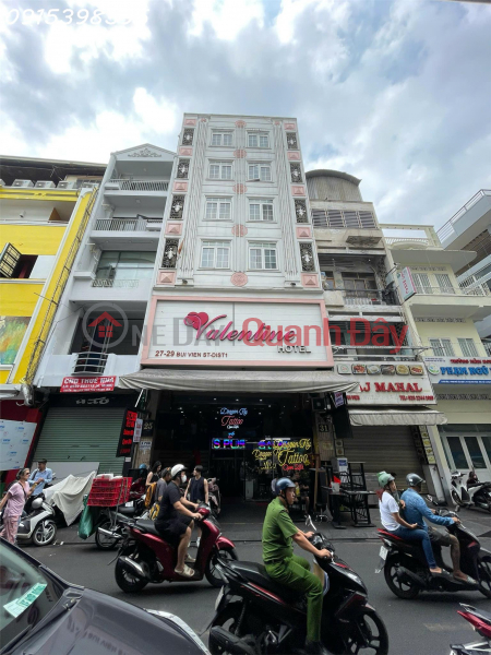 HOTEL FOR SALE ON FRONTAGE OF 27-29 BUI VIEN - BUSY WALKING STREET 130 BILLION Sales Listings