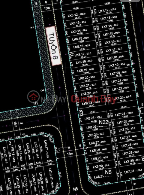 Bán lô đất có diện tích 90m2 ( full thổ cư ) Tại KĐT Việt Hàn - Dĩnh Trì – Bắc Giang. _0