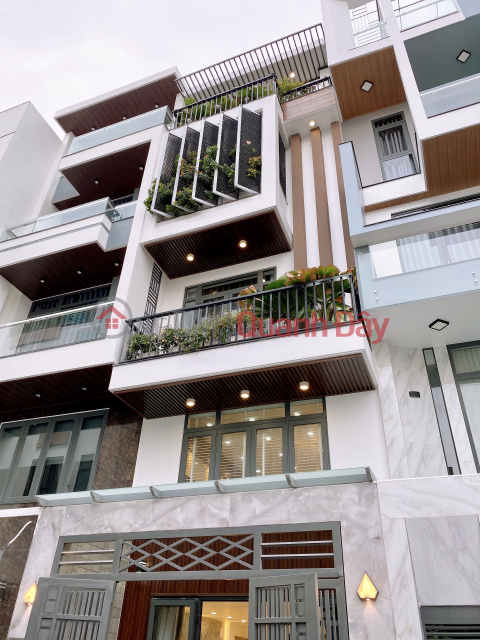 Selling townhouse on Nguyen Tu Gian Street, Ward 12, Go Vap. The price is only 8.3 billion DT: 4 x 15m, cast 5 panels VIP pole _0