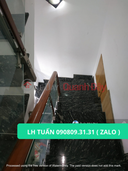 Property Search Vietnam | OneDay | Residential, Sales Listings | 3131- House for sale 40m2 Rach Bung Binh P10 District 3 - 4 floors reinforced concrete 5 bedrooms 4 bathrooms, terrace only 4 billion 550