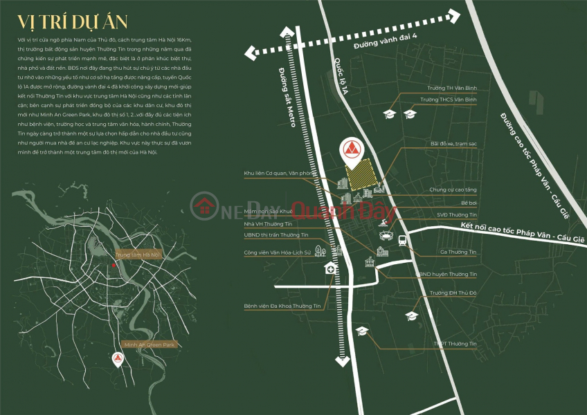 Property Search Vietnam | OneDay | Residential | Sales Listings | OPENING FOR SALE 10 DIPLOMATIC APARTMENTS IN MINH AN GREEN PARK Thuong Tin Center - Southern gateway of the Capital