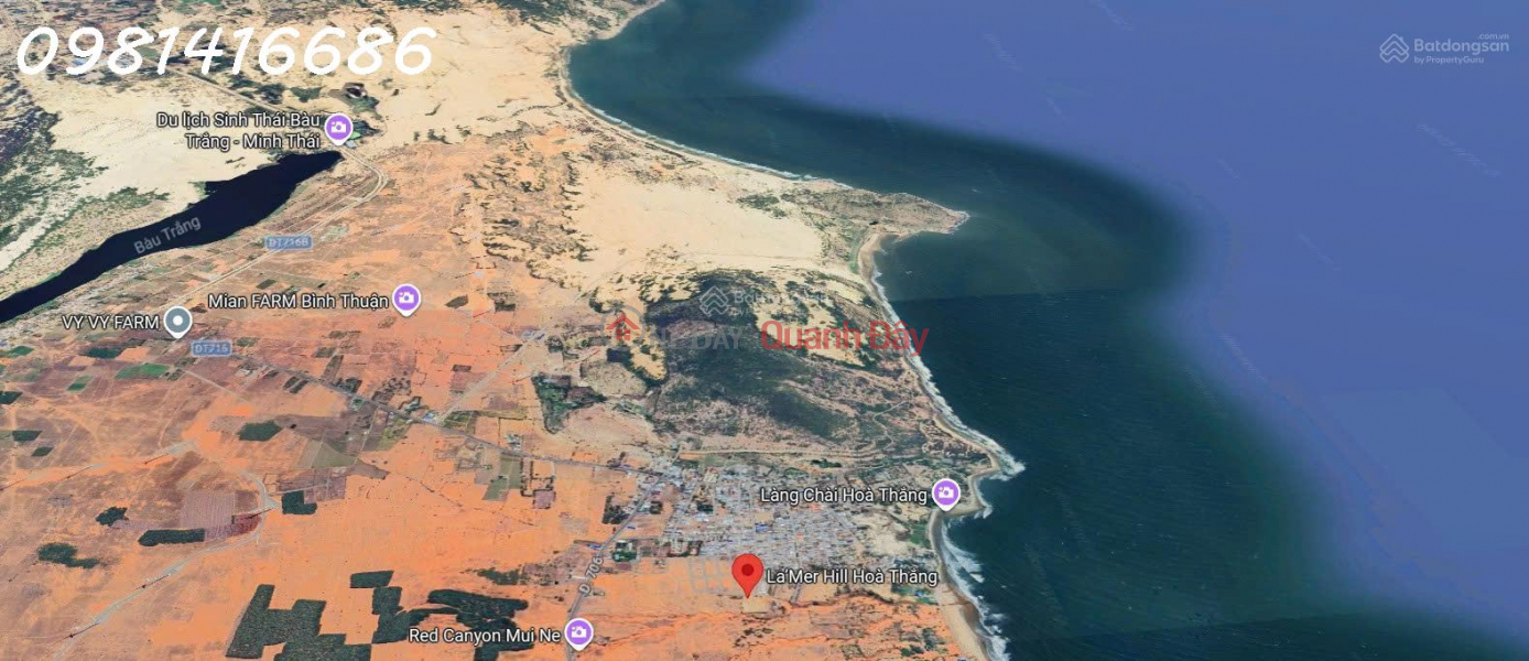 Property Search Vietnam | OneDay | Residential | Sales Listings, Land near Hoa Thang beach. A rare, large plot of land available for investment!