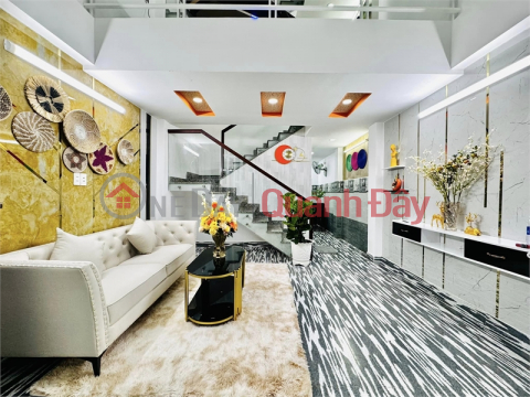 Beautiful house Nguyen Van Luong, Right at CityLand Go Vap - 3 floors fully furnished, 4.43 billion _0