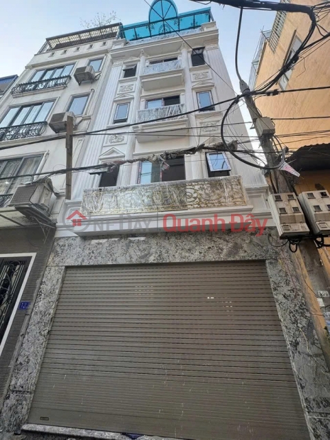 HOUSE FOR SALE ON STREET FRONT Phuc Dong apartment complex 40m2 X 6 floors, 5m frontage, 13.2 billion Long Bien. _0