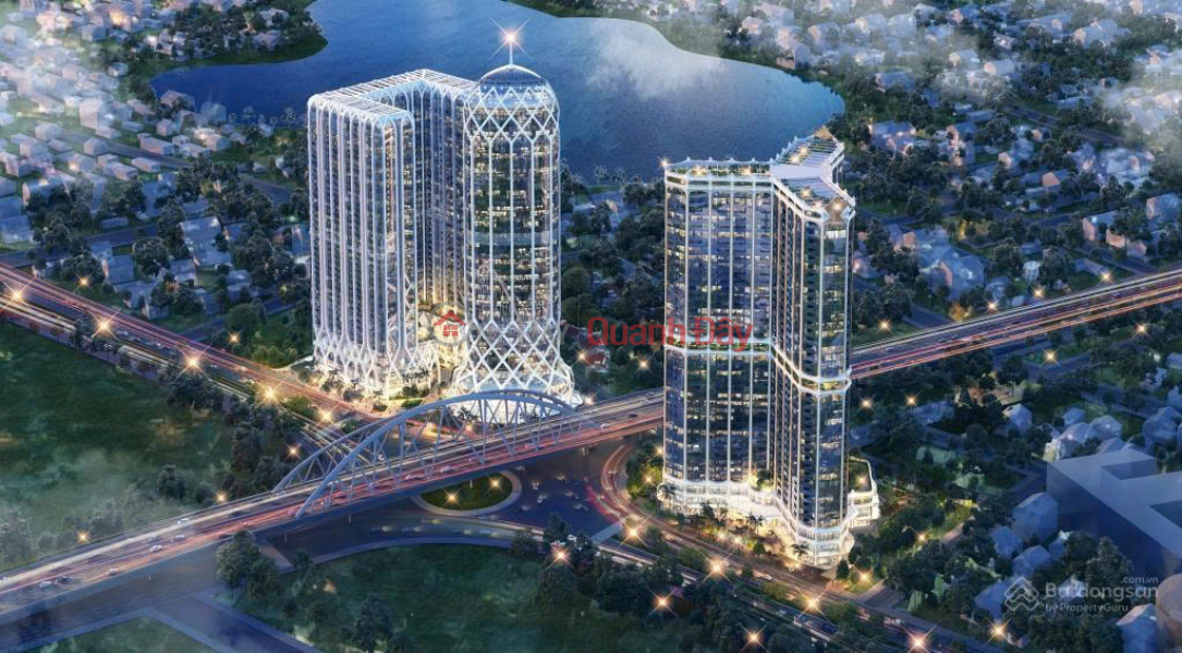 Urgent sale of a 2-bedroom, 2-bathroom apartment at Golden Crown Hai Phong., Vietnam, Sales đ 3.95 Billion