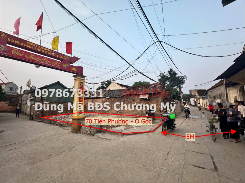 PRICE ONLY 1TY9 TO OWN A LOT OF LAND ACROSS CHUC SON TT-HA DONG DISTRICT Sales Listings