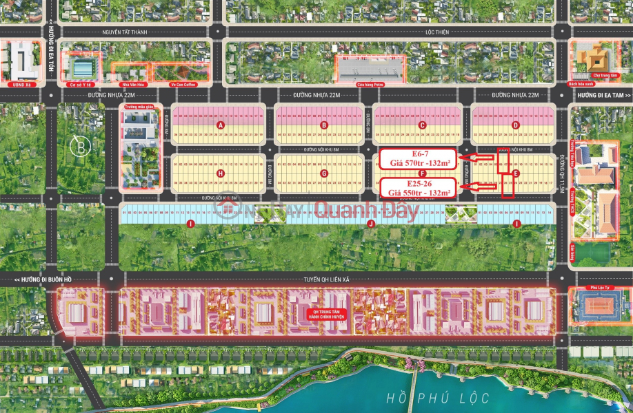 Official land in Krong Nang Dak Lak 132m2 | Vietnam, Sales đ 550 Million