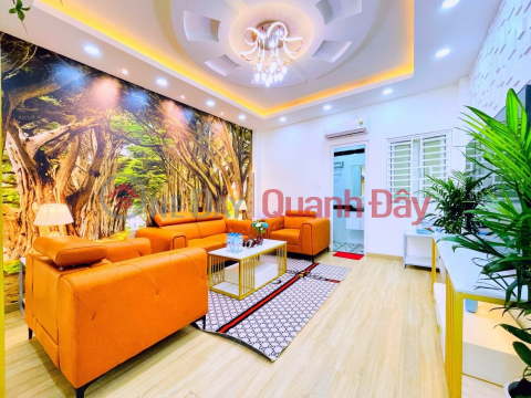 Only 8.9 Billion _70m2_ 5 Floors_Quang Trung Social Network_ Go Vap_ New House Beautiful and Sparkling_ All High-class Furniture Free _0