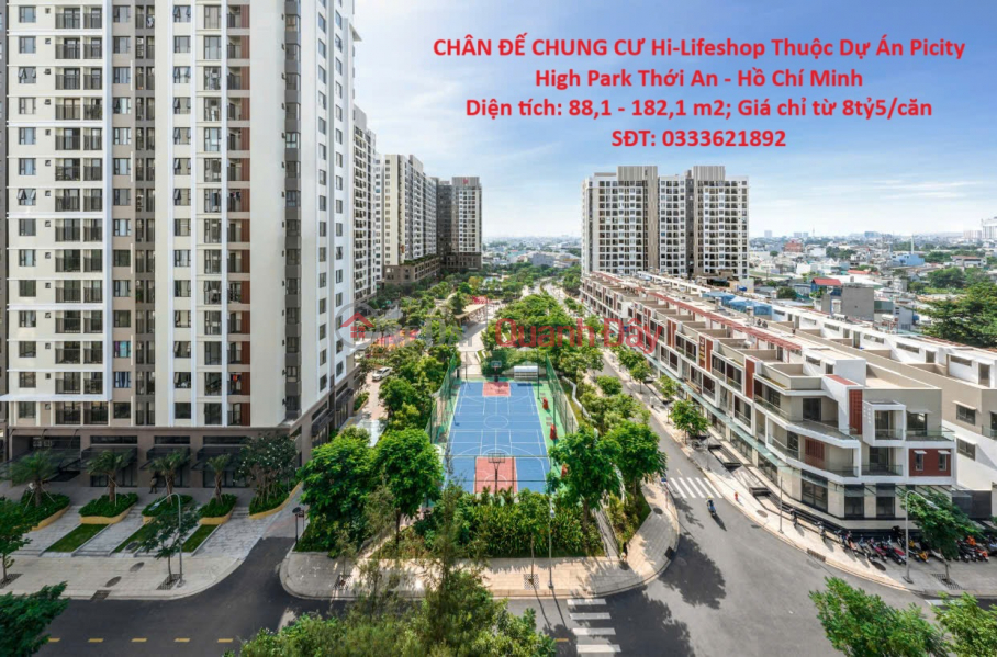 Hi-Lifeshop APARTMENT BUILDING BASE OF Picity High Park Thoi An Project - Ho Chi Minh Sales Listings