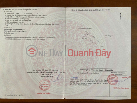 NHÀ ĐẸP - GIÁ TỐT - Cần Bán Nhanh Căn Nhà Tại xã Long Hòa, huyện Cần Đước, tỉnh Long An _0