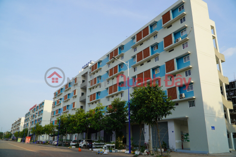 Land near social housing project and Quang Da crane adjacent to Hoa Tien 4m concrete road _0