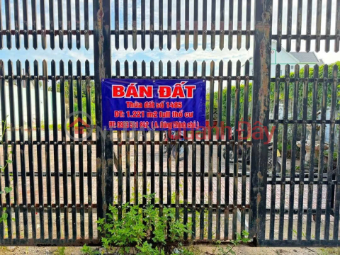 RARE LAND OPPORTUNITY – 1,221M² PLOT FOR SALE IN TAN PHUOC KHANH TOWN, TAN UYEN DISTRICT, BINH DUONG PROVINCE _0