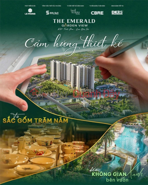 THE EMERALD GARDEN VIEW Cùng 7 triệu mỗi tháng tại Bình Dương cạnh Metro số 2 | Việt Nam, Bán, đ 35 triệu