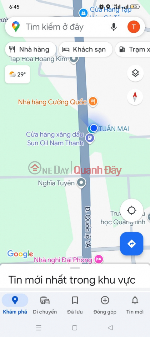 BÁN NHÀ ĐẤT CHÍNH CHỦ 360m2 Full Thổ Cư Lưu Thông Trước Nhà 26m, QL1A Quảng Xương, Thanh Hoá _0