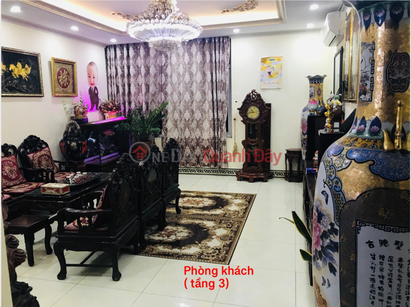 Property Search Vietnam | OneDay | Nhà ở, Niêm yết cho thuê, Cho thuê nhà 81m2 x 5 tầng, La Thành MT 6m oto vào