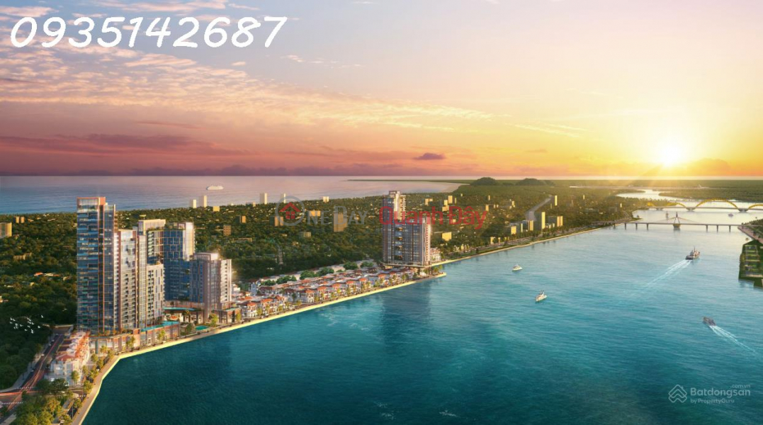 Bán CH chung cư tòa S2 Sun Symphony Residence, 3,85 tỷ, 32,9 m2, View Pháo Hoa tại Sơn Trà Niêm yết bán