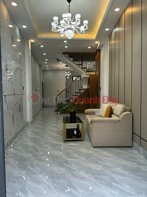 EXTREMELY BEAUTIFUL HOUSE ON BA HOM STREET - WARD 13 - DISTRICT 6 - TINE CAR Alley - 3 FLOORS - REDUCED TO 6 BILLION _0