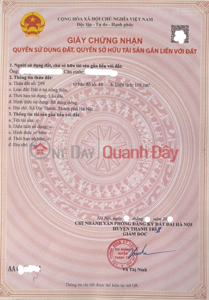 Làm ơn chọn, Nhà ở | Niêm yết bán đ 10,5 tỷ