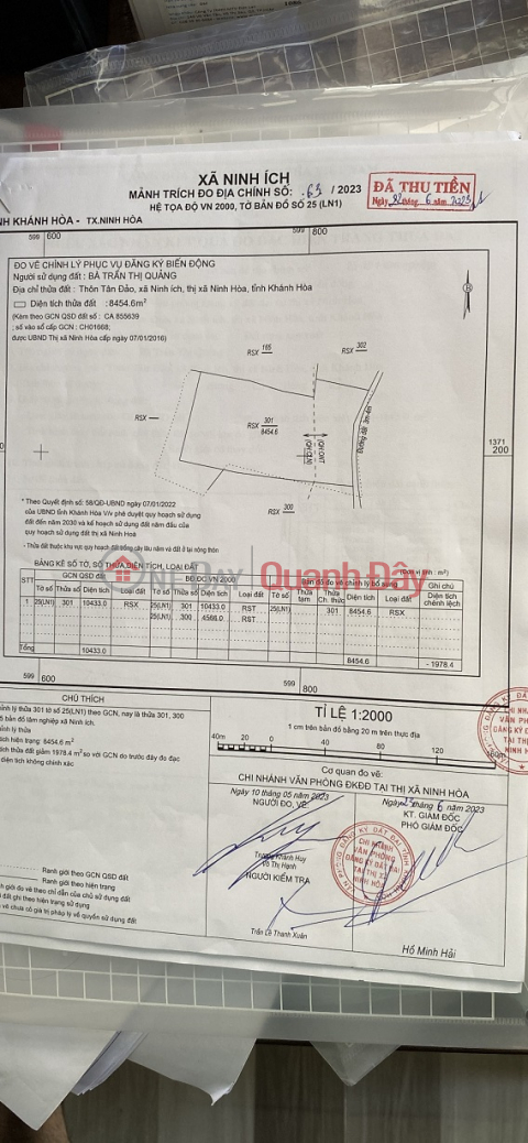 GENERAL FOR SALE QUICKLY Land Lot Great Location In Ninh Ich Commune, Ninh Hoa, Khanh Hoa _0