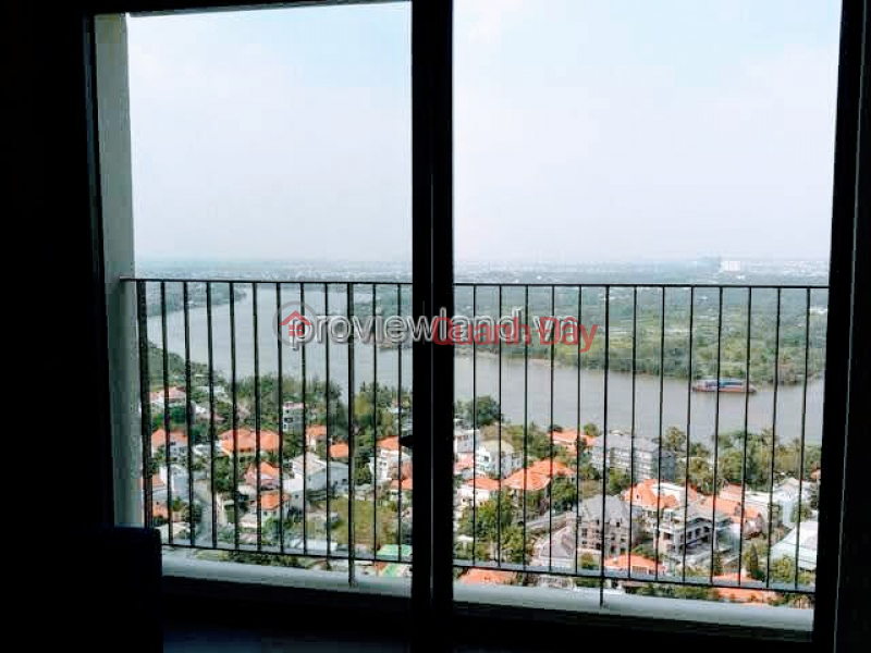 Masteri Thao Dien luxury apartment for rent with 3Ps. Sleeping River View Rental Listings