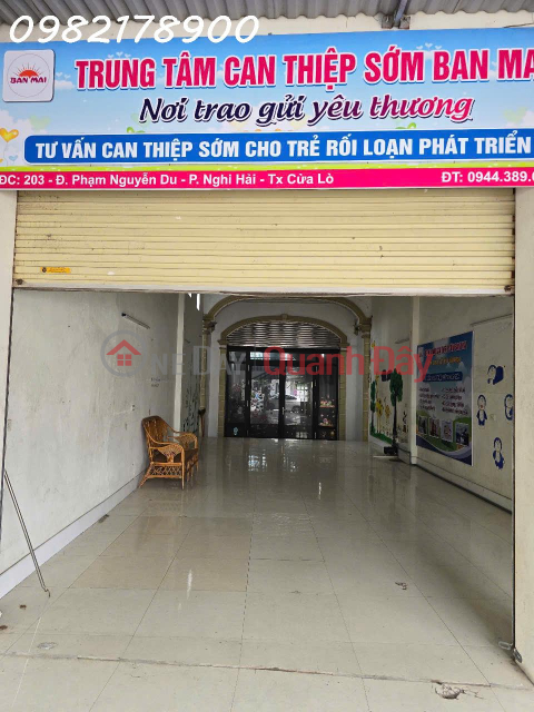 Owner rents out house on Pham Nguyen Du street (25m wide, main axis Vinh - Cua Lo) _0