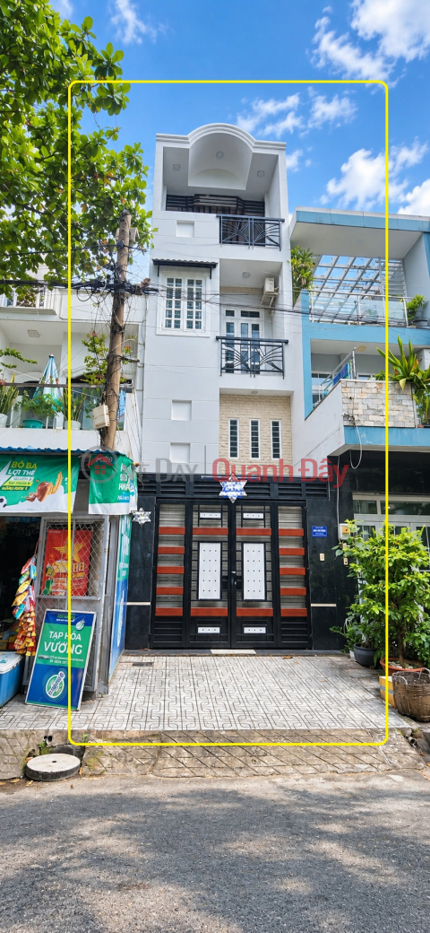 House for rent, street front on Vuon Lai Street, 80m², 4 floors, 25 million VND - Office area, near apartment buildings. _0
