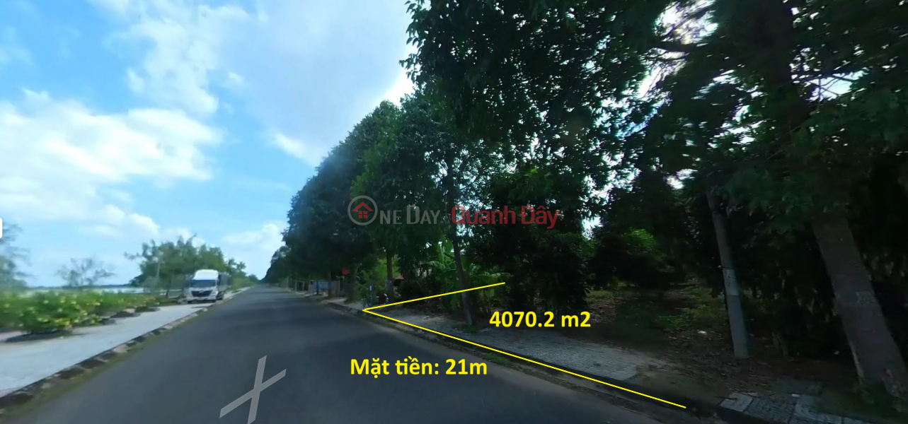 Land for sale in the center of Truong An Ward, Vinh Long City, 4070m2, Co Chien River view, free of charge Vietnam | Sales, đ 38 Billion