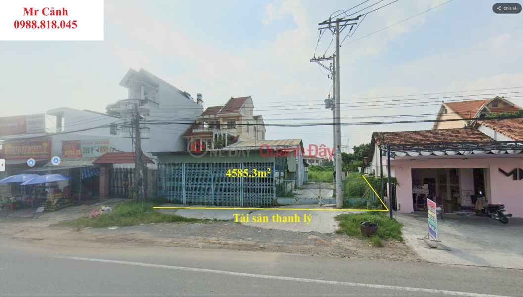 House for sale on Nguyen Van Thanh street (provincial road 741) Tan Dinh ward, Ben Cat town, Binh Duong province, free of charge Sales Listings