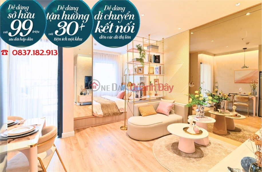 Property Search Vietnam | OneDay | Residential Sales Listings | Cheap apartment with only 99 million ownership, long-term installment payment by monthly rent