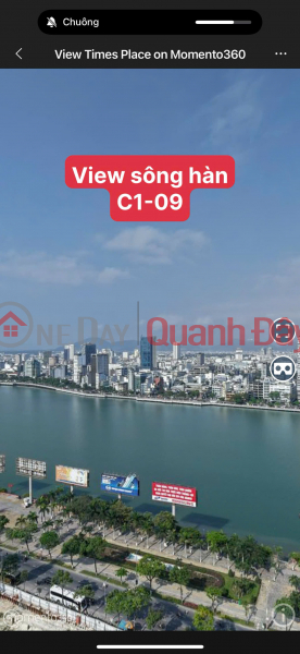 Căn hộ cao cấp 2PN view sông Hàn, sở hữu lâu dài Việt Nam, Bán | đ 5,58 tỷ