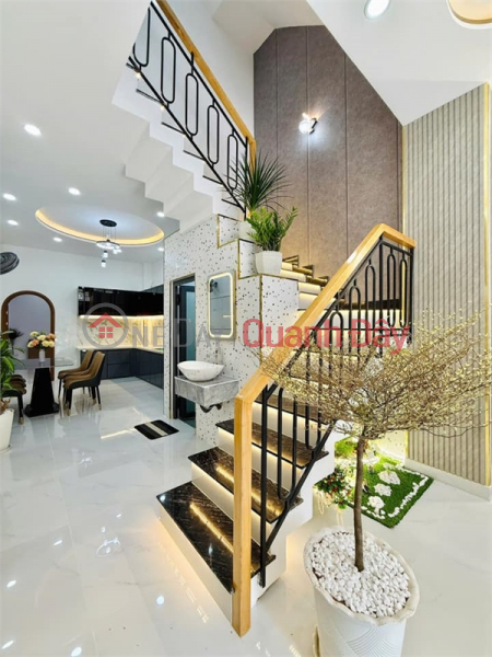 House for sale 72m2, 3 floors, furniture included. Alley 6m Quang Trung, Ward 14, Go Vap. Only 6.6 billion Vietnam Sales, đ 6.6 Billion