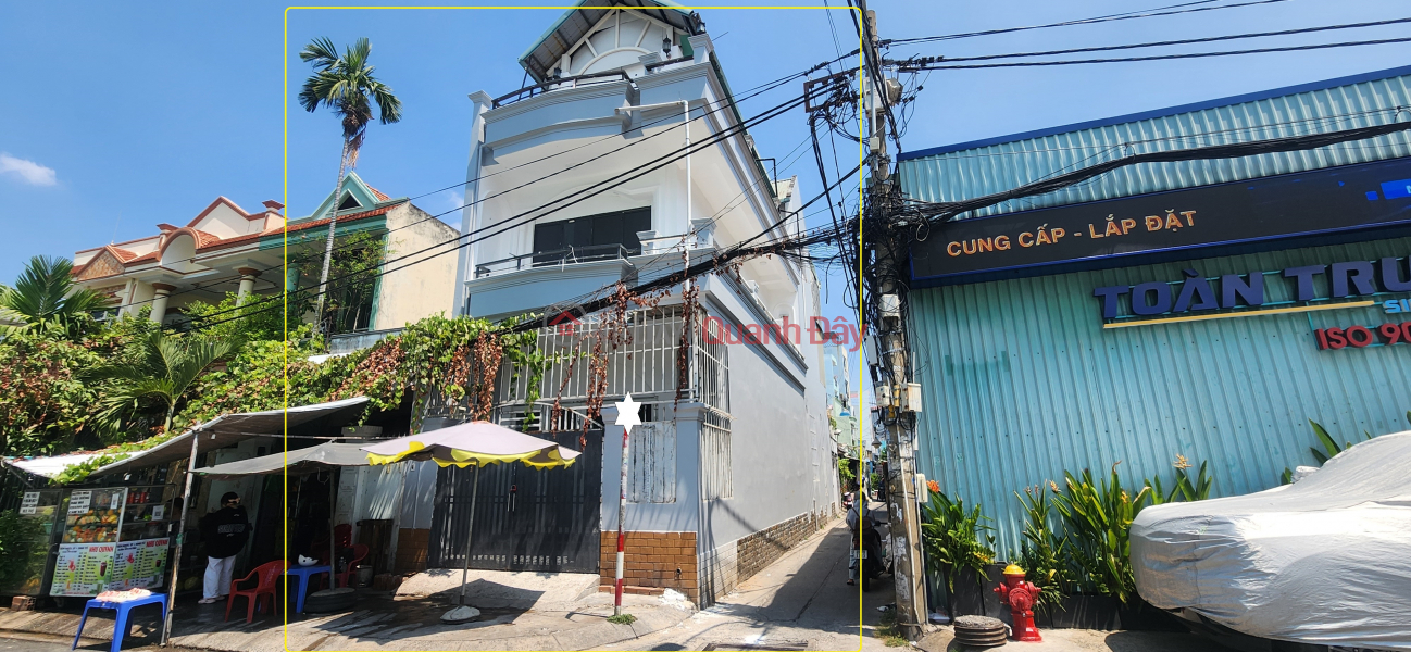 Property Search Vietnam | OneDay | Residential, Rental Listings House for rent, 2 street frontages, next to Tan Huong Market, Tan Phu District, 100m², 3 floors, 20 million VND.