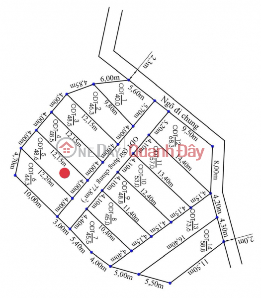 Land for sale at Binh Minh residential area, Hop Duc ward, Do Son district, Hai Phong. Sales Listings