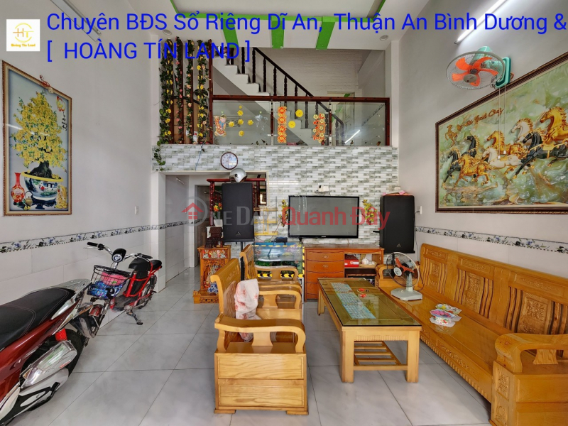 House for sale with 1 ground floor and 1 floor (2.5 billion TL) near Thuan An Hoa street 30m, An Phu ward, Thuan An, Vietnam, Sales, ₫ 2.5 Billion