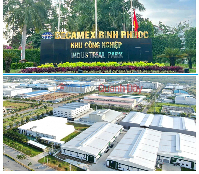 Land for sale in the belt of Becamex industrial park, residential land, ready book Sales Listings