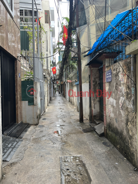 Selling 53m2 of land in Thai Thinh 1, Dong Da, 5.7 billion, shallow lane, close to the street, open front and back. Southeast direction. _0