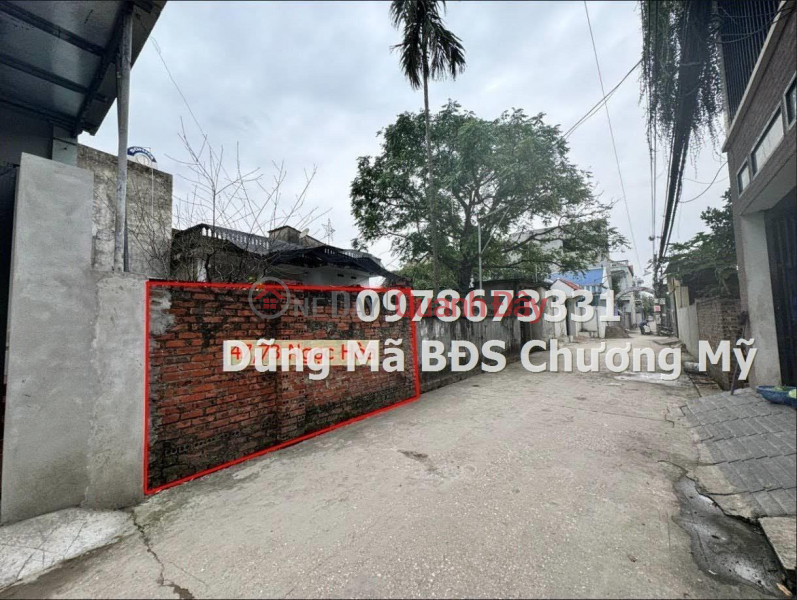 PRICE ONLY 1TY6 TO OWN MAIN LAND LOT AT NGOC HOA-CHUONG MY-HN Sales Listings