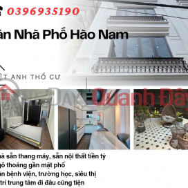 Bán nhà Hào Nam, 7 Tầng, Thang Máy, Gần Mặt Phố, Giá: 13.65 Tỷ, Lh: 0396935190. _0