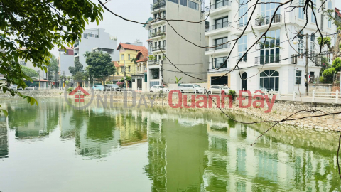 bán nhà mặt hồ, 130m, MT 6.5m, ôtô tránh full thổ cư _0