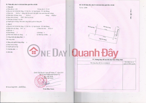 FOR SALE House No. 8, area 16, alley 246A Da Nang, Ngo Quyen, Hai Phong _0