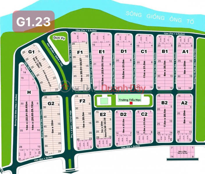 Property Search Vietnam | OneDay | Residential Sales Listings, Urgent transfer of lot G1.23, Century 21 company project - Truong Van Bang street - near Thu Duc city People's Committee