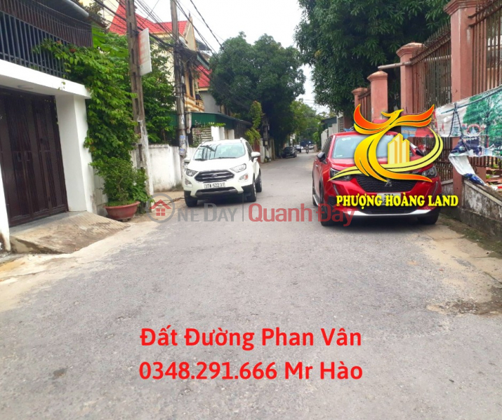 Đất nằm trên trục chính đường Phan Vân, Nghệ An Niêm yết bán