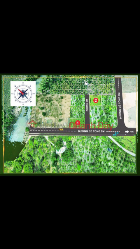 Selling 2 lots of land near the river bank, concrete road frontage of Song Cau - Khanh Vinh!!! _0