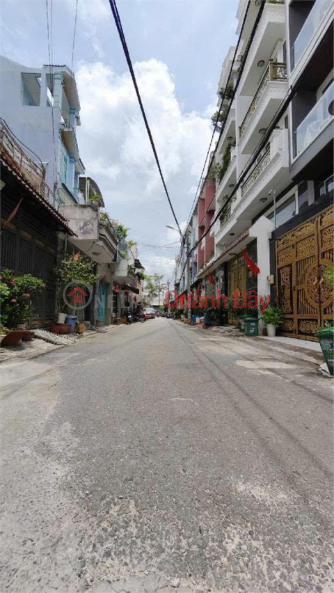 4-STOREY HOUSE, 56M2 NEAR MA LO, BINH HUNG HOA A, 8M CAR ALLEY, ONLY 6.X BILLION _0