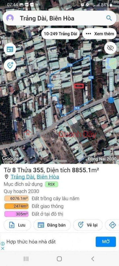 Very cheap land lot for sale with investment price right in Trang Dai _0