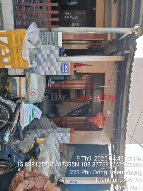 OWNER IS STRIPPED FOR MONEY, URGENTLY SELLING HOUSE IN PHU DONG THIEN VUONG, HOI AN FOR 2.3 BILLION VND _0