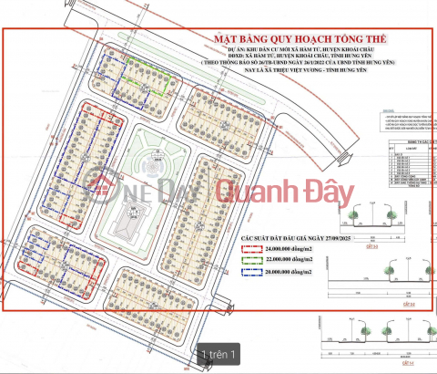Auctioned land Trieu Viet Vuong Khoai Chau Hung Yen _0
