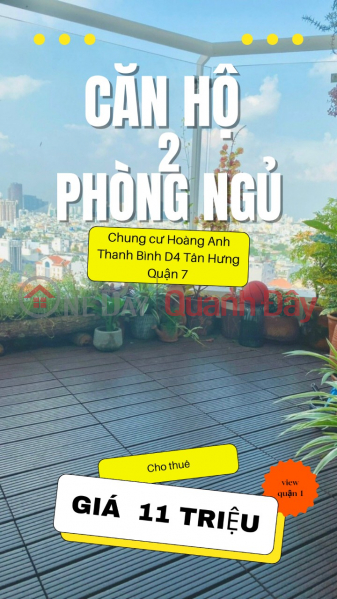 Property Search Vietnam | OneDay | Residential Rental Listings | 2 to 3 bedroom apartment for rent in the center of district 7 view q1 good price